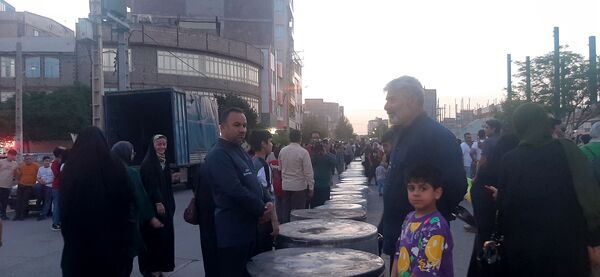 راهپیمایی کیلومتری غدیر در نیشابور