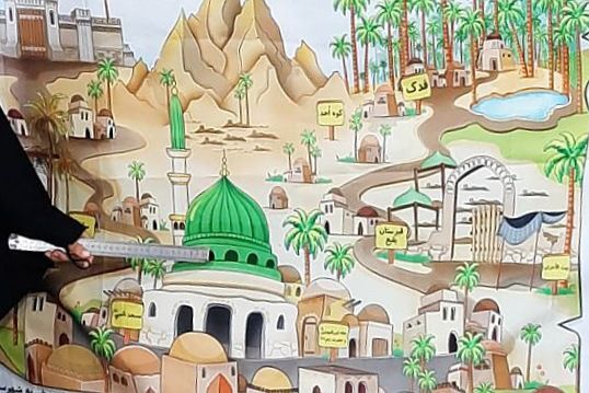 حزن فاطمی در دبستان حضرت ابوالفضل(ع) اسلامشهر 