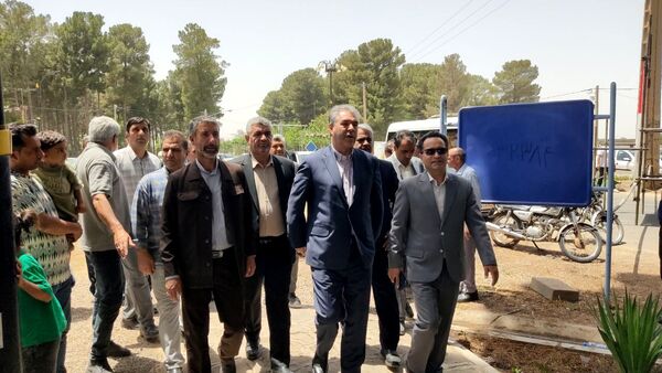 افتتاحیه نمایشگاه جشنواره بزرگ تاک پلو در شهرستان خلیل آباد 