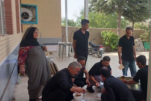 مراسم عزاداری صبح عاشورا 1404 در روستای جعفرآباد بوانات
