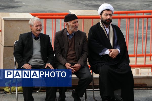 آیین افتتاح مدرسه ۱۴ کلاسه روستای خیرآباد