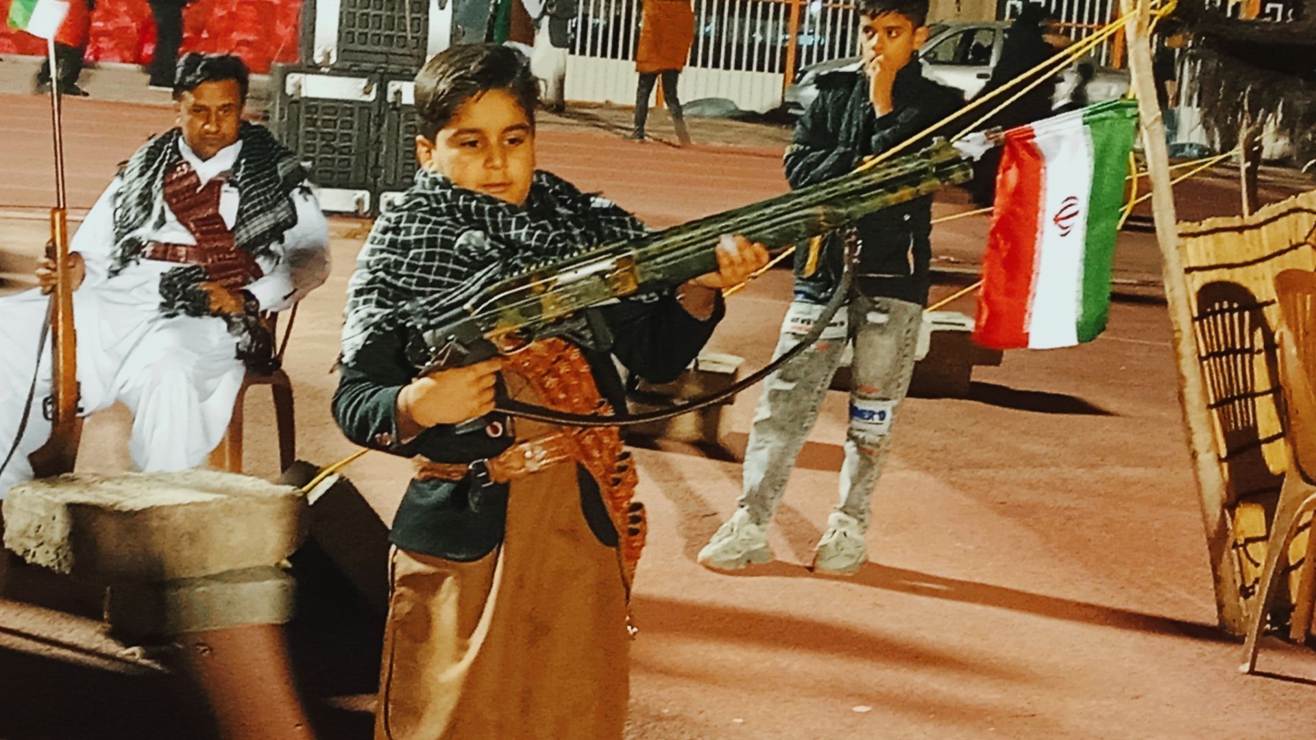 نوای همبستگی در ورزشگاه شهید باهنر کرمان