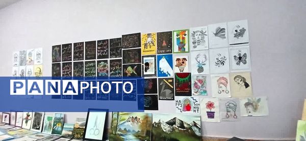 برگزاری نمایشگاه هفته هنرهای مدرسه (ماها) در آموزشگاه نمونه دولتی فدک فاروج