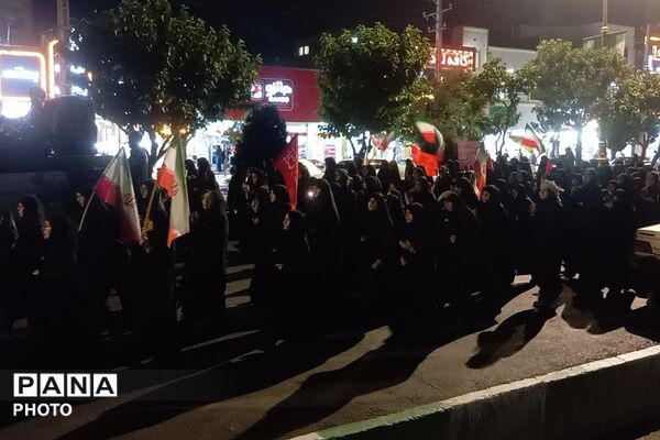 حماسه مردم شهید پرور شهرستان ولایتمدار شهید قرچک در موج صدوسیزدهم تجمعات مردمی 