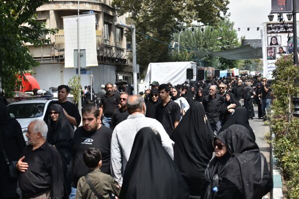 مراسم آیینی جاماندگان اربعین حسینی در پایتخت