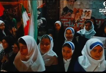 دانش‌آموزان در خط بیعت و خونخواهی