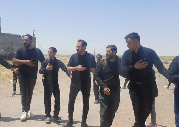 عزاداری روز عاشورای حسینی در روستای حسن آباد بلهر 