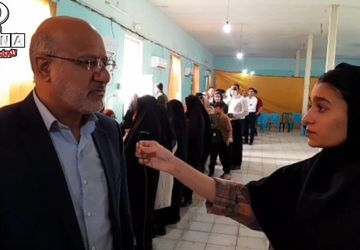 حضور حداکثری مردم دهلران در چهاردهمین دوره انتخابات ریاست جمهوری