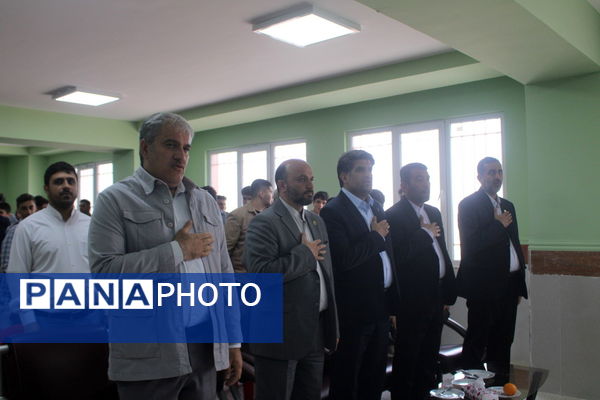 آیین افتتاح و بهره برداری از هنرستان 12 کلاسه انقلاب اسلامی بوشهر