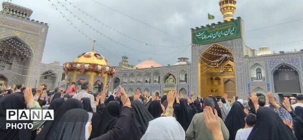 تجلیِ عشق و وفاداری؛ تلاطمِ جمعیت در میثاق با امام رضا (ع)