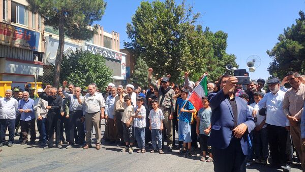 دومین راهپیمایی جمعه خشم در نیشابور 