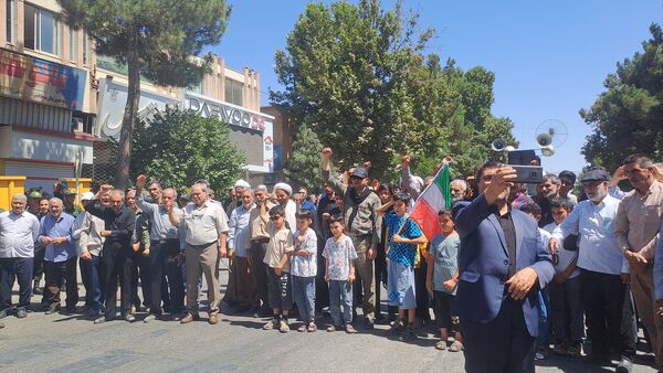 دومین راهپیمایی جمعه خشم در نیشابور 