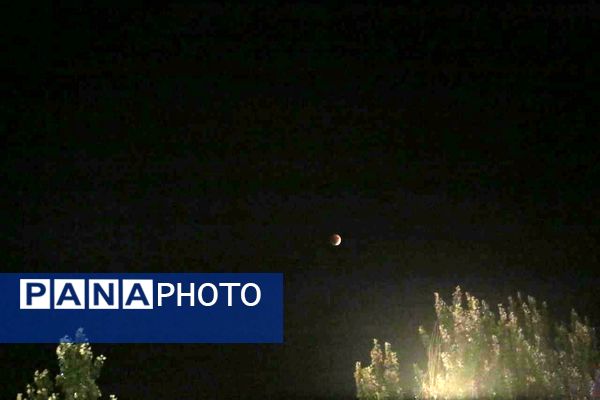 خسوف کامل ماه در تبریز