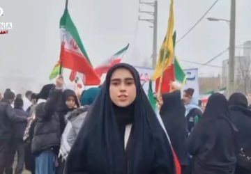 حماسه حضور مردم فارسیان در ۲۲ بهمن