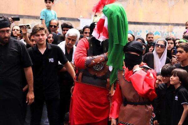 سنت قدیمی شبیه‌خوانی و خیمه‌سوزی در تبریز