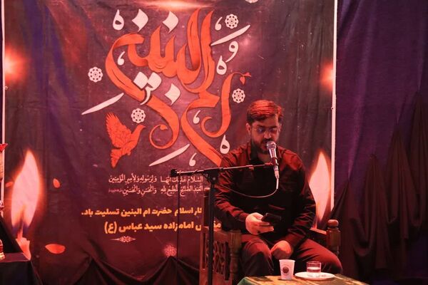 مراسم وفات حضرت ام البنین (س) در امامزاده عباس بن موسی (ع) بجنورد 