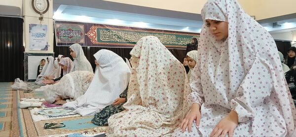 اعتکاف دانش‌آموزان در شهرستان ساوجبلاغ 