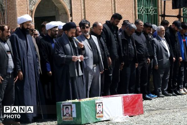 تشییع پیکر پاک شهید بشنیجی در محمدشهر کرج