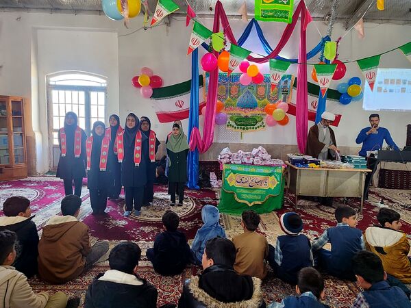 جشن باشکوه نیمه شعبان در روستای درخت سنجد ‌