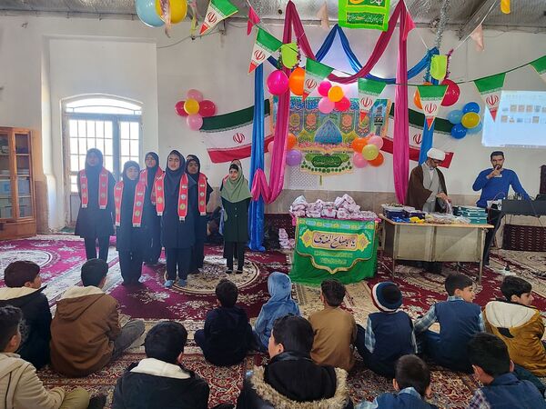 جشن باشکوه نیمه شعبان در روستای درخت سنجد ‌