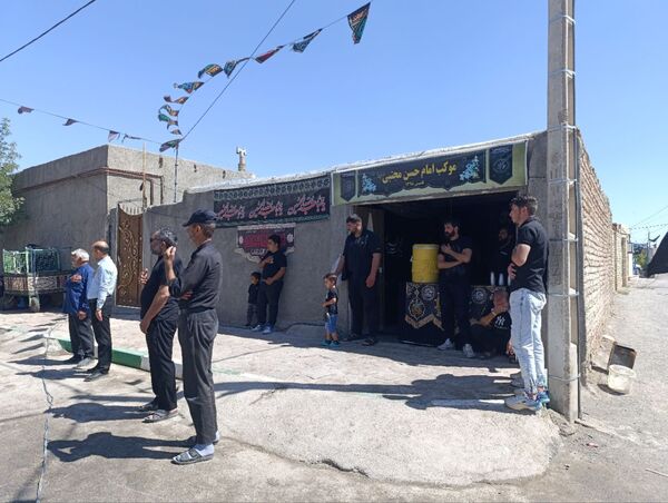 مراسم سنتی هیئت ثامن الائمه روستای سلطان آباد نمک