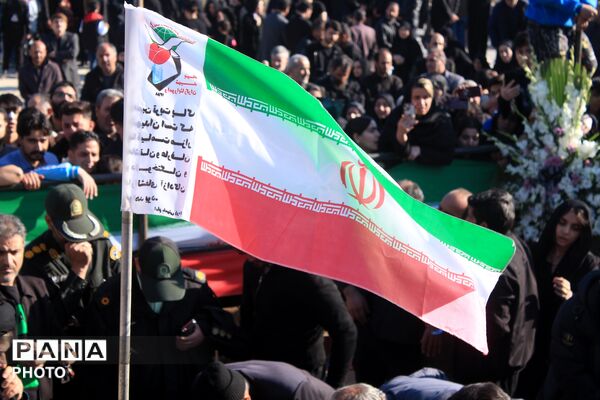 تشییع و تدفین پیکر شهید امیرحسن کاظمی
