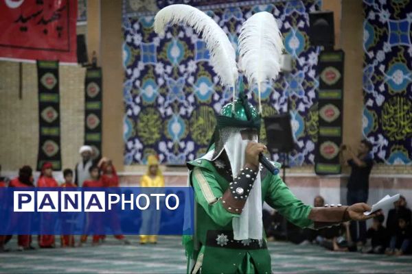 آیین تعزیه‌خوانی واقعه عاشورا در شهر اهرم تنگستان