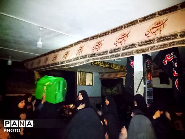 مراسم شب سوم محرم در مسجد جامع حجت بن الحسن العسکری (عج)فردیس