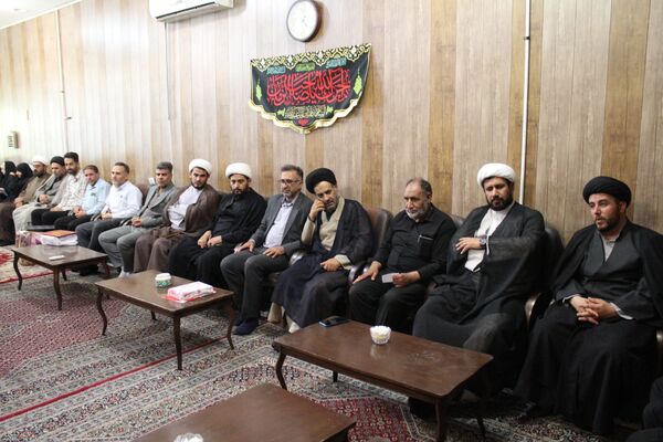آیین سنگرسپاری رئیس اداره تبلیغات اسلامی شهرستان سامان