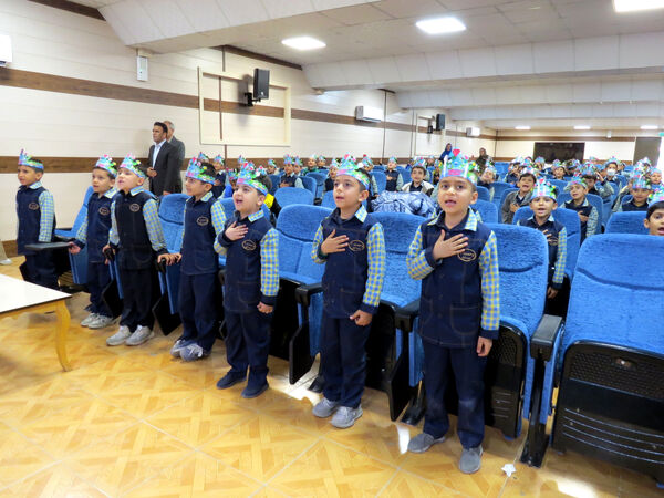 جشن آب در مدرسه پسرانه وحدت بجنورد