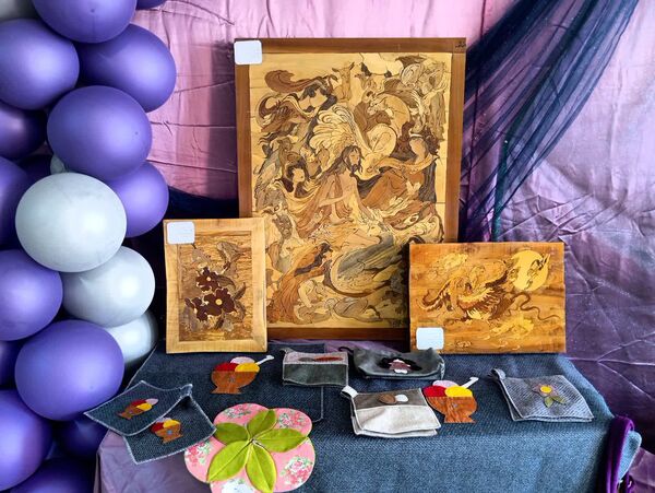 برپایی نمایشگاه دست سازه‌های دانش‌آموزی در ورامین