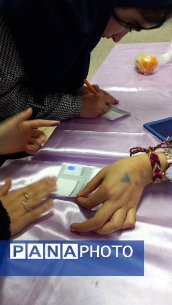 انتخابات شورای دانش‌آموزی مدرسه هیأت امنایی فاطمه معصومه (س) سراب