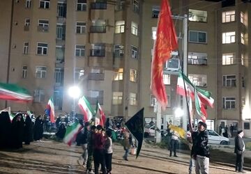 تداوم شب‌های پایداری در بروجن 