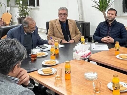  جلسه مشترک هیات ژیمناستیک با شورای شهر مشهد