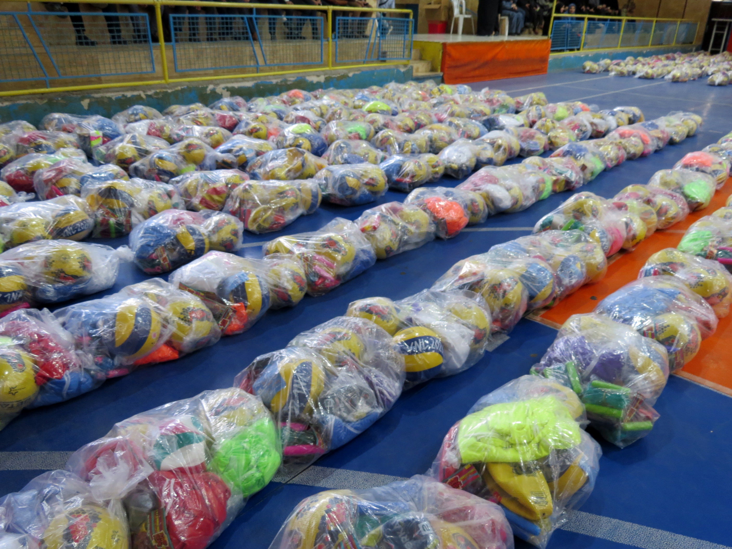 آیین اعزام کاروان تجهیزات ورزشی ـ بهداشتی مهر با نشاط شهرستان بجنورد