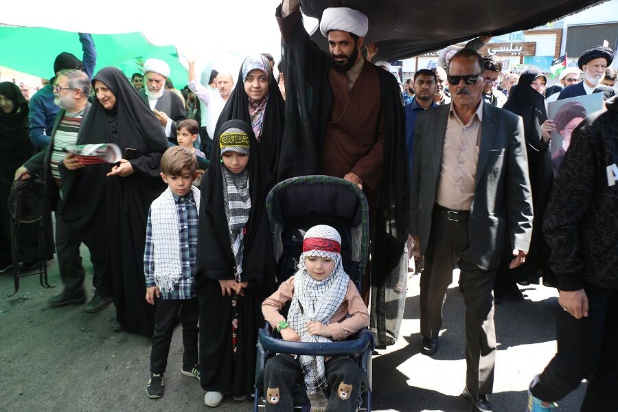 شکوه حضور؛ پیشکش کودکان غزه