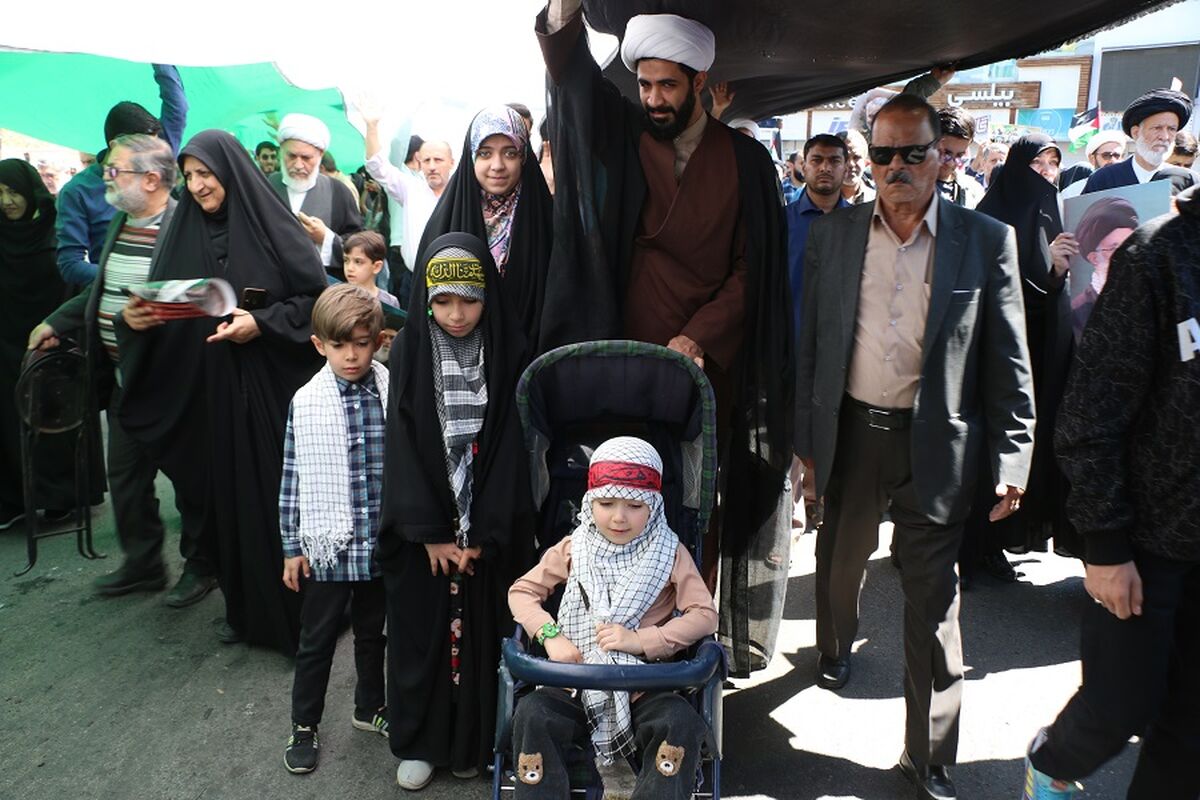 شکوه حضور؛ پیشکش کودکان غزه