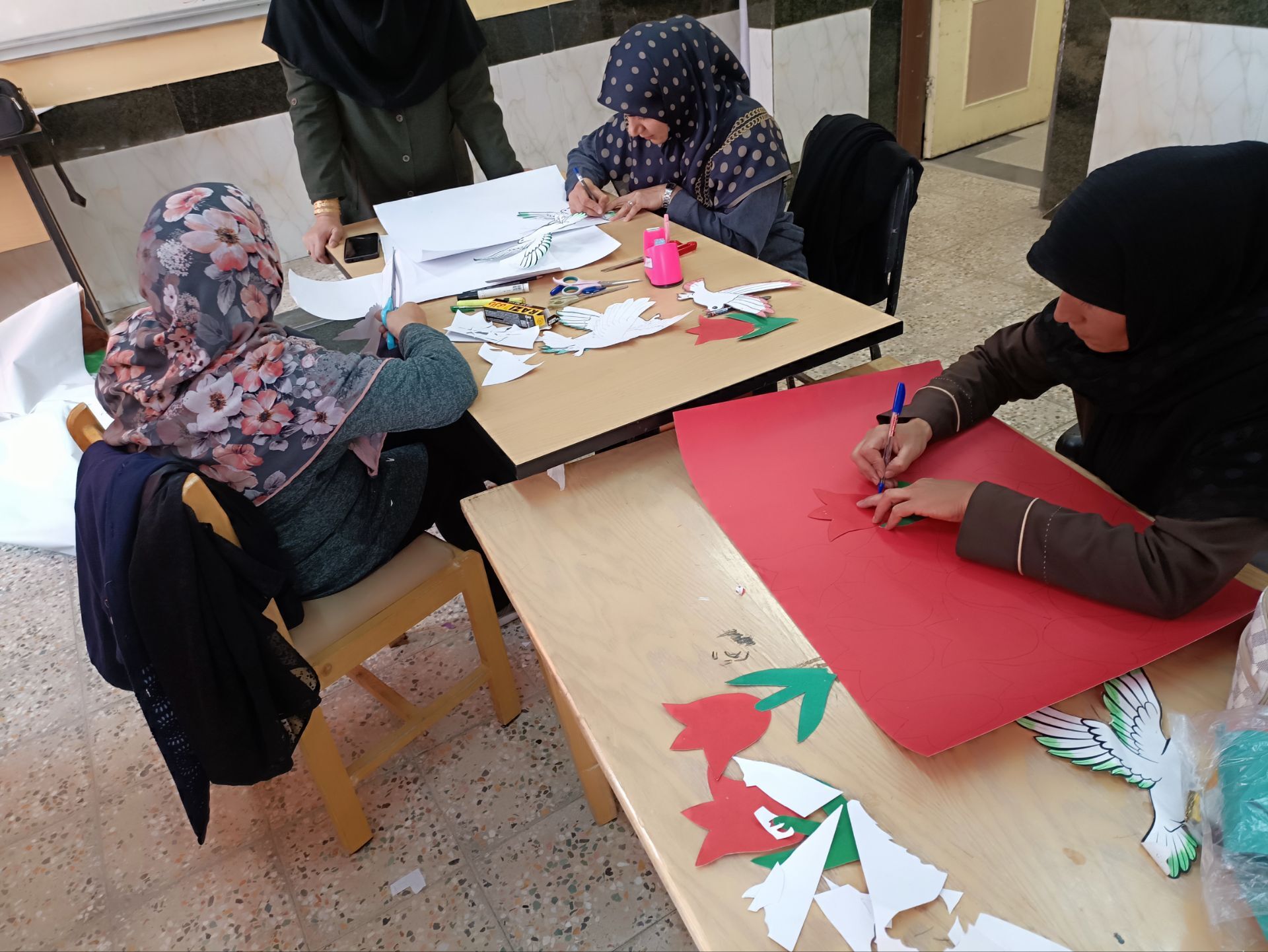 مقدمات استقبال از شهید گمنام