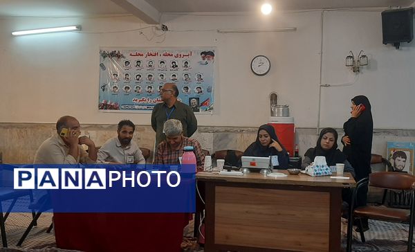 حضور مردم ولایتمدار نیشابور پای صندوق‌های رای