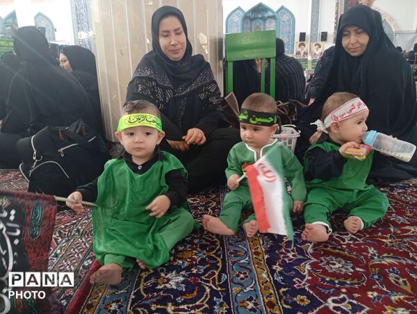همایش شیرخوارگان حسینی در مصلای نظرآباد 