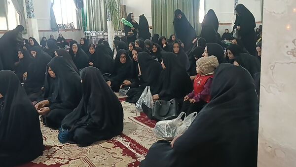 برگزاری مراسم تشییع نمادین پیکر حضرت فاطمه(س)در امامزاده سید محمد(ع)کاشمر