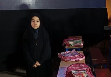 گردهمایی دانش آموزان و فرهنگیان ناحیه یک یزد در ویژه برنامه «پای کار وطن»