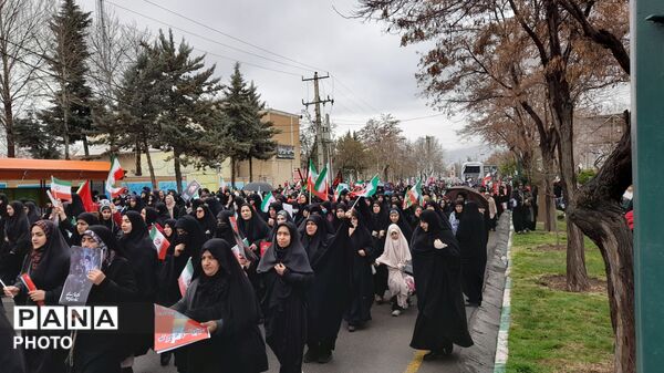 حماسه‌ای دیگر از بروجردی‌ها در راهپیمایی روز جهانی قدس 