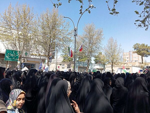 مردم کاشمر با سر دادن فریاد مرگ بر اسرائیل روز قدس را گرامی داشتند