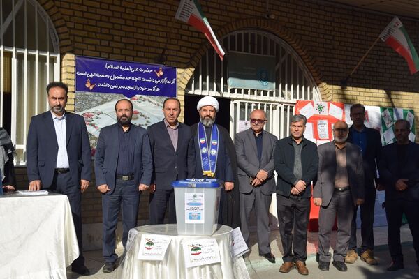 آیین متمرکز استانی انتخابات شورای دانش‌آموزی در دبیرستان شاهد شهید کلانتری ناحیه 1 کرج 