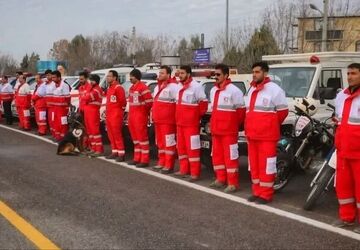 آماده باش هلال احمر در پی هشدار وقوع توفان در استان تهران