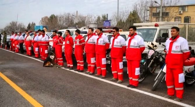 آماده باش هلال احمر در پی هشدار وقوع توفان در استان تهران