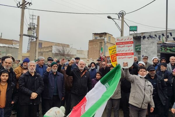 حضور گسترده مردم ولایتمدار سامن در راهپیمایی روز جهانی قدس