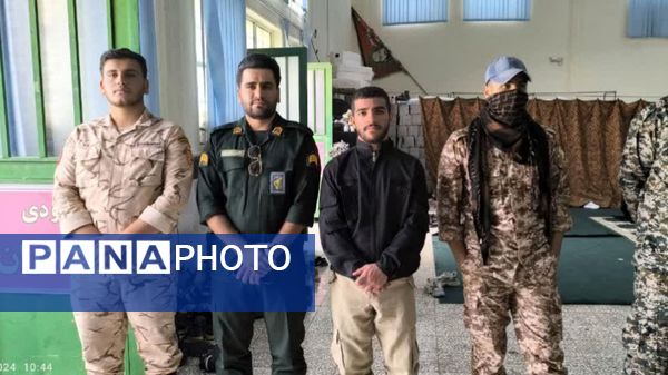 حضور پرشور دانش‌آموزان شهرستان مارگون در محکومیت شهادت سید حسن نصرالله