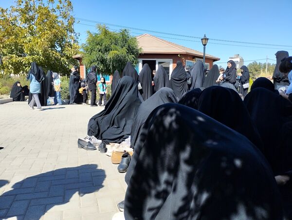 عزاداری رحلت حضرت رسول و امام حسن مجتبی علیه السلام در باغ اردوگاه خاتون مشهد